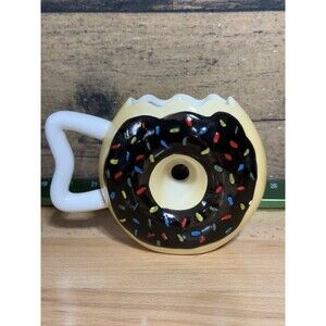 1990s Simpsons Donut Mug “MMMMM….Donuts” Bigmouth Inc.